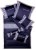B2N Yacht-Bettwsche Garnitur TRINIDAD miXtra blauwei, nachtblauer MAKO-SATIN mit maritimen Applikationen